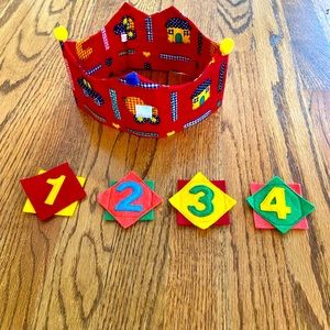 Adjustable Toddler Birthday Crown